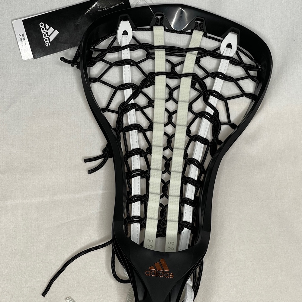 NWT MSRP $85 Adidas Fierce Lacrosse Head CG1581 With Webbing Pocket Sz: 10
